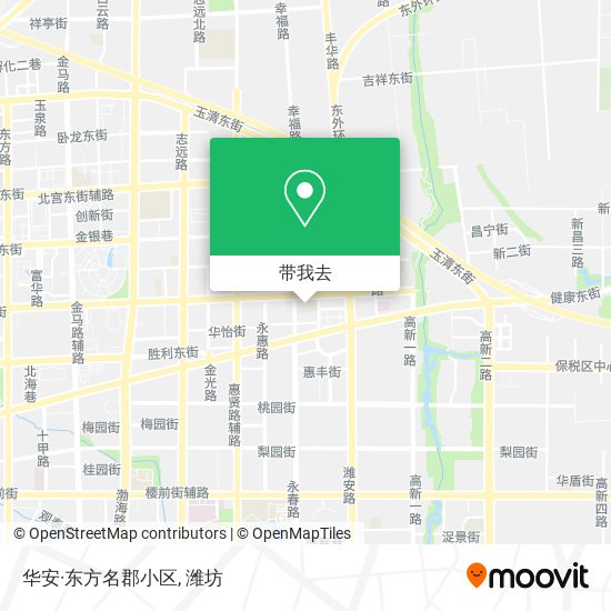华安·东方名郡小区地图