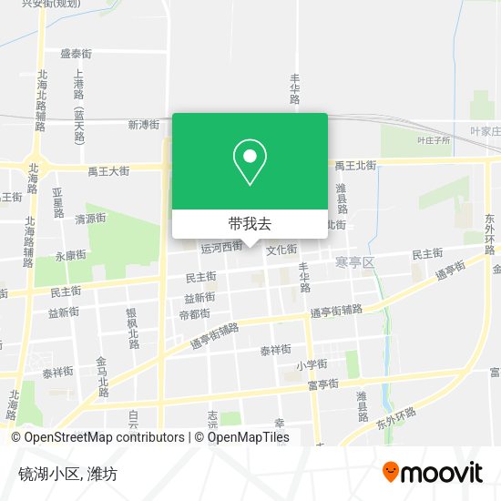 镜湖小区地图