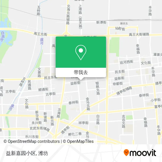 益新嘉园小区地图