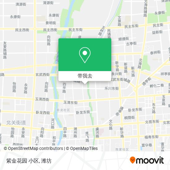紫金花园 小区地图