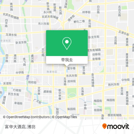 富华大酒店地图