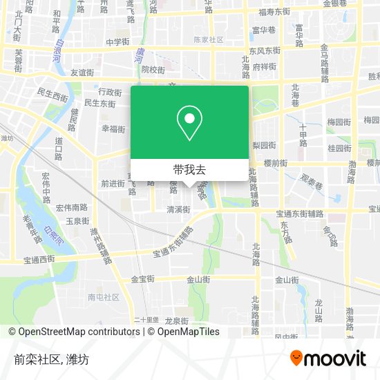 前栾社区地图