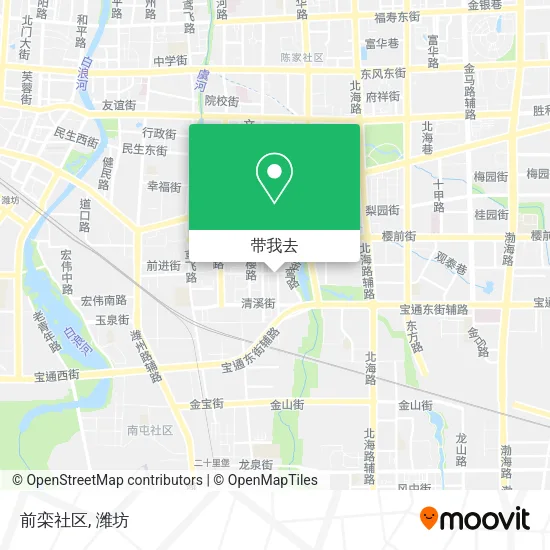 前栾社区地图