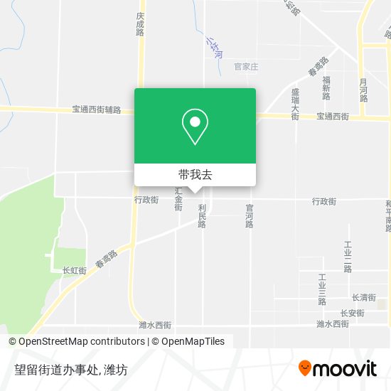 望留街道办事处地图