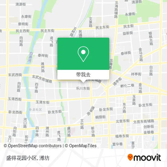 盛得花园小区地图