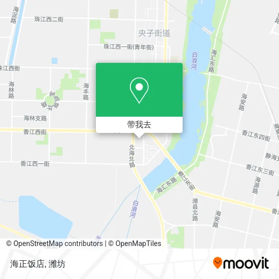海正饭店地图