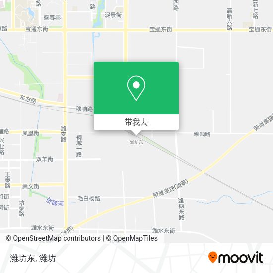 潍坊东地图