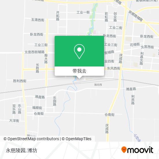 永慈陵园地图