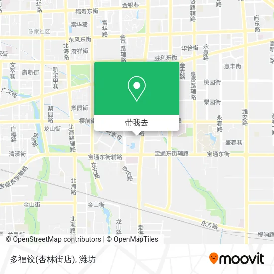 多福饺(杏林街店)地图