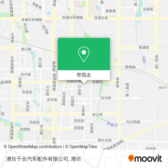 潍坊千合汽车配件有限公司地图