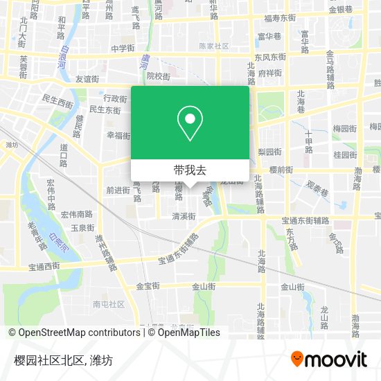 樱园社区北区地图