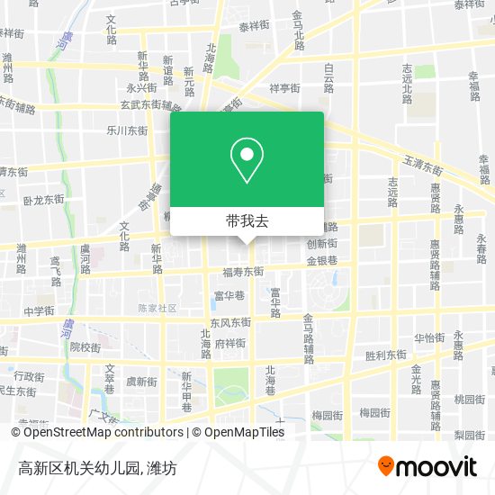 高新区机关幼儿园地图
