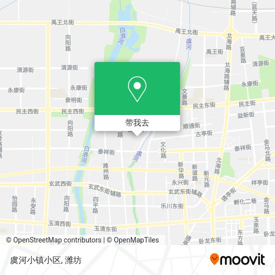 虞河小镇小区地图