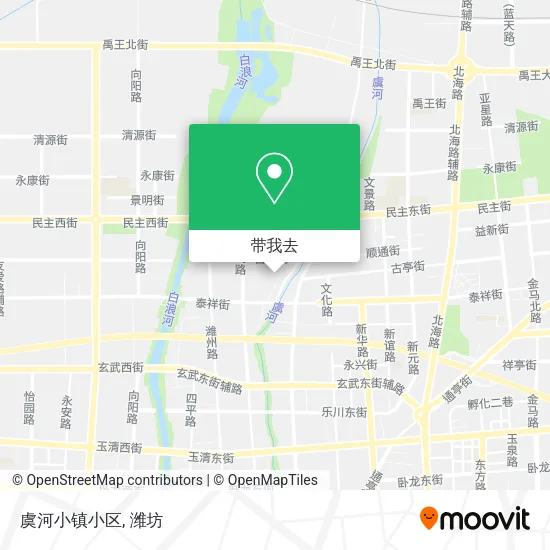 虞河小镇小区地图