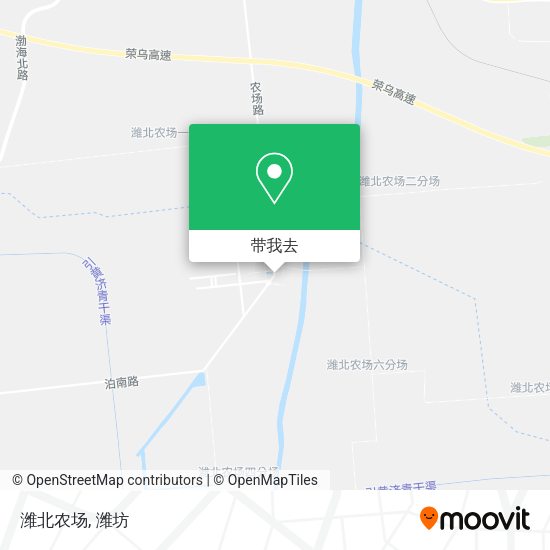 潍北农场地图