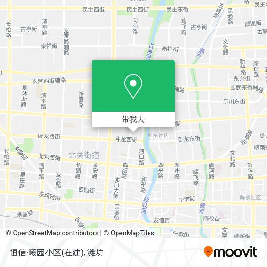 恒信·曦园小区(在建)地图