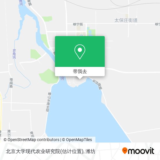 北京大学现代农业研究院(估计位置)地图