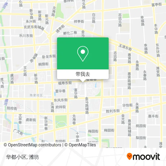 华都小区地图