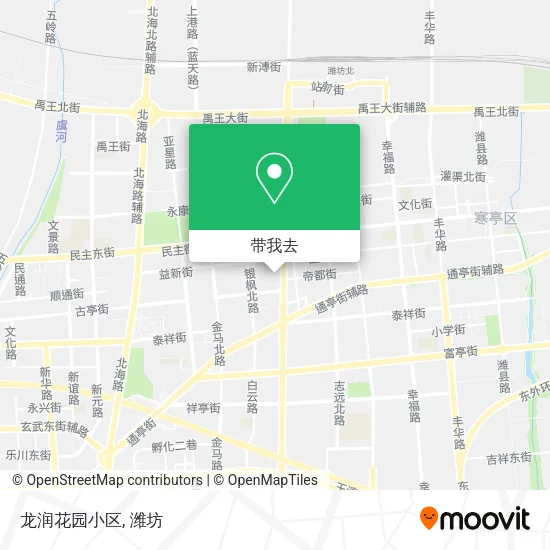 龙润花园小区地图