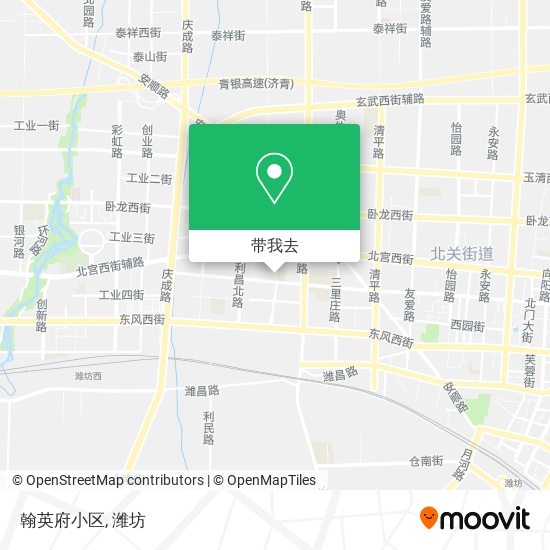 翰英府小区地图