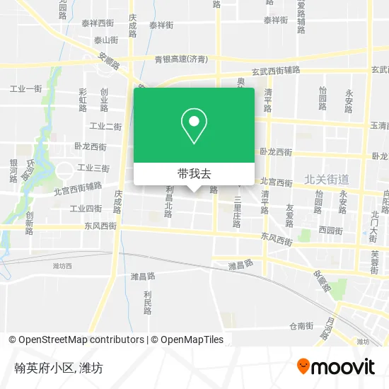 翰英府小区地图