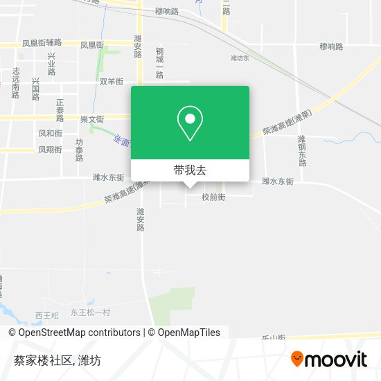 蔡家楼社区地图