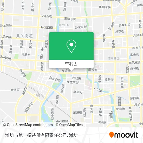 潍坊市第一招待所有限责任公司地图