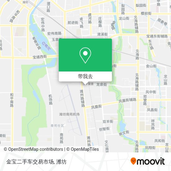 金宝二手车交易市场地图
