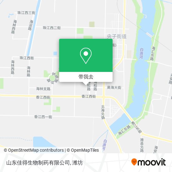 山东佳得生物制药有限公司地图