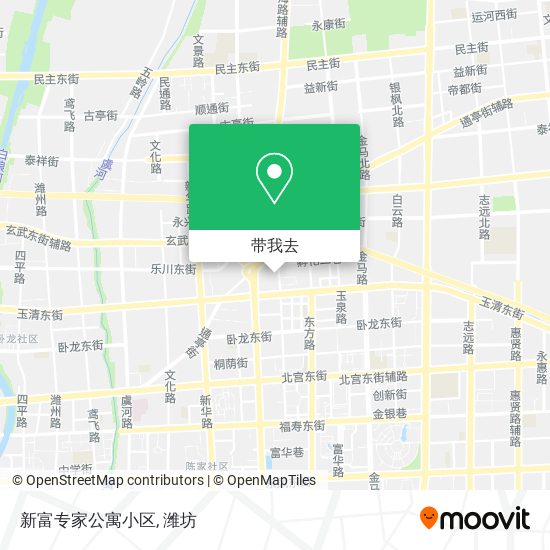 新富专家公寓小区地图