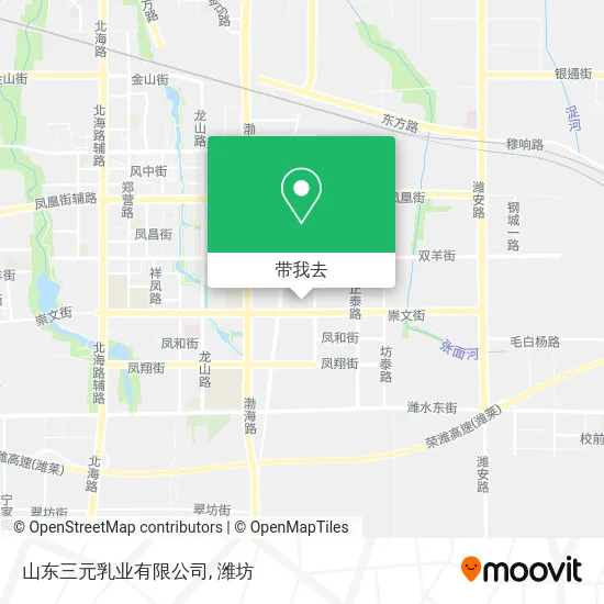山东三元乳业有限公司地图