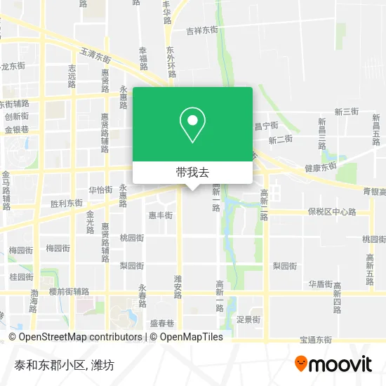 泰和东郡小区地图
