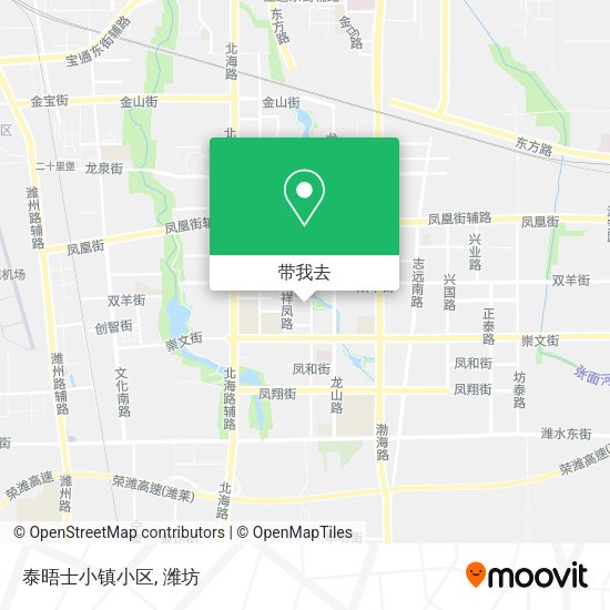 泰晤士小镇小区地图