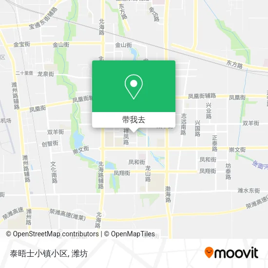 泰晤士小镇小区地图