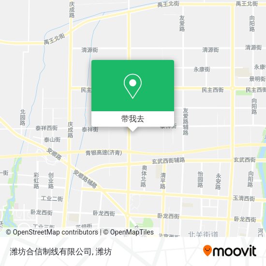 潍坊合信制线有限公司地图