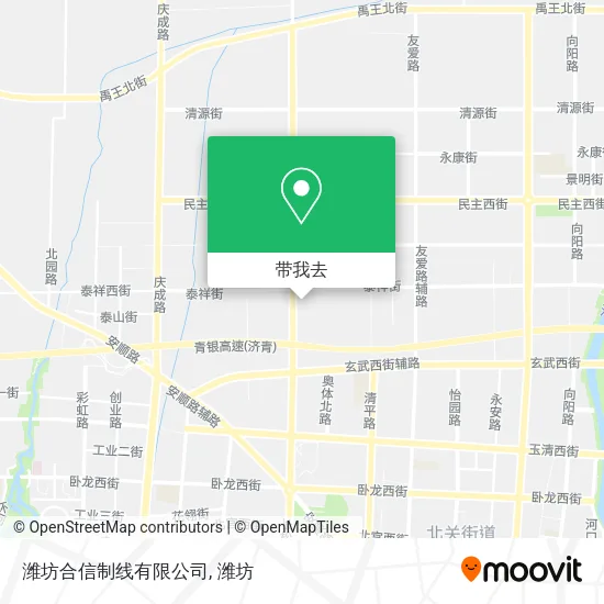 潍坊合信制线有限公司地图