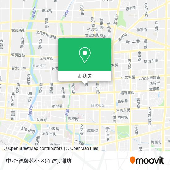 中冶•德馨苑小区(在建)地图