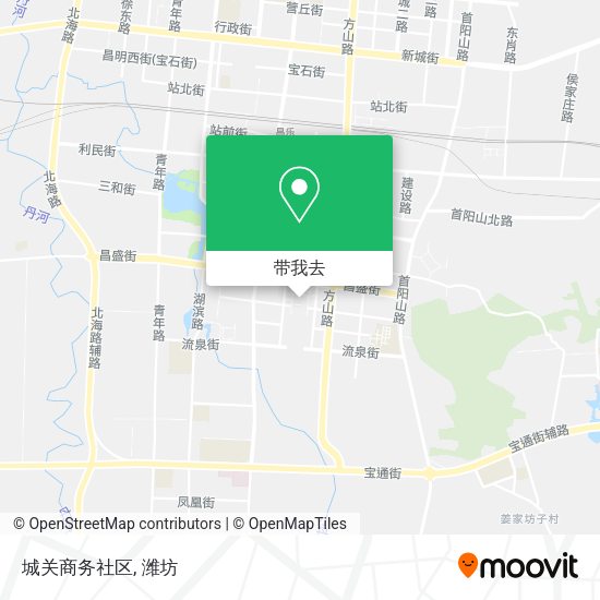 城关商务社区地图