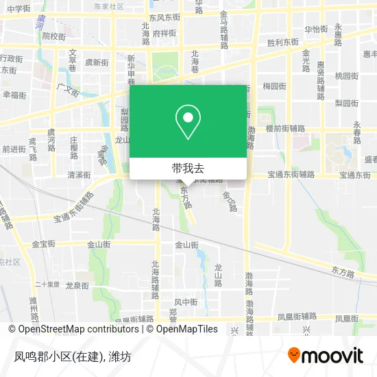凤鸣郡小区(在建)地图