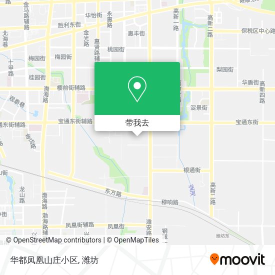 华都凤凰山庄小区地图