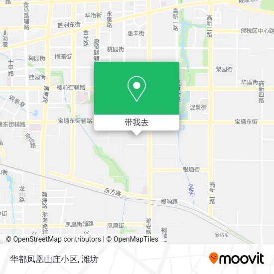 华都凤凰山庄小区地图