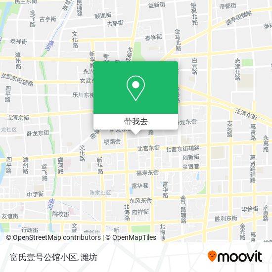 富氏壹号公馆小区地图