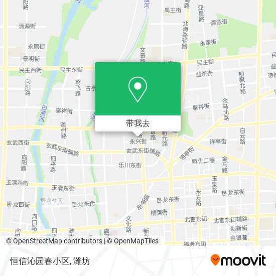 恒信沁园春小区地图