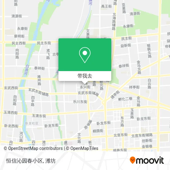 恒信沁园春小区地图