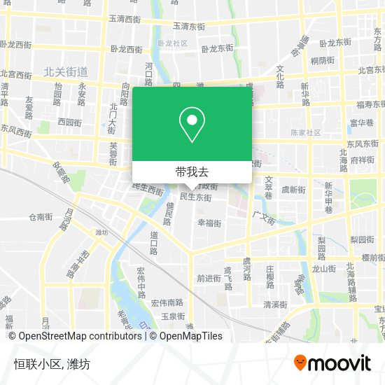 恒联小区地图
