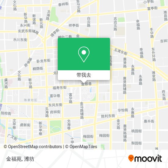 金福苑地图