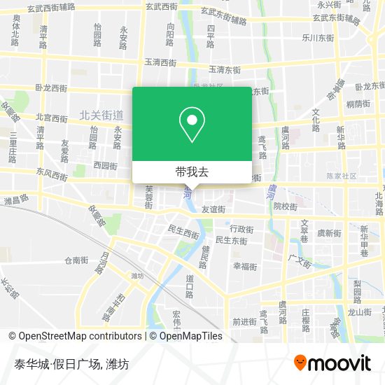 泰华城·假日广场地图