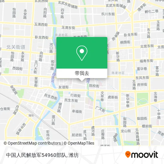中国人民解放军54960部队地图