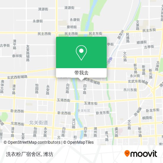 洗衣粉厂宿舍区地图