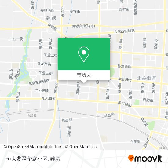 恒大翡翠华庭小区地图